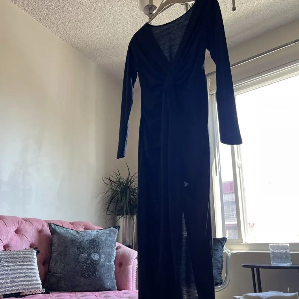 High Slit Twist From Maxi Dress